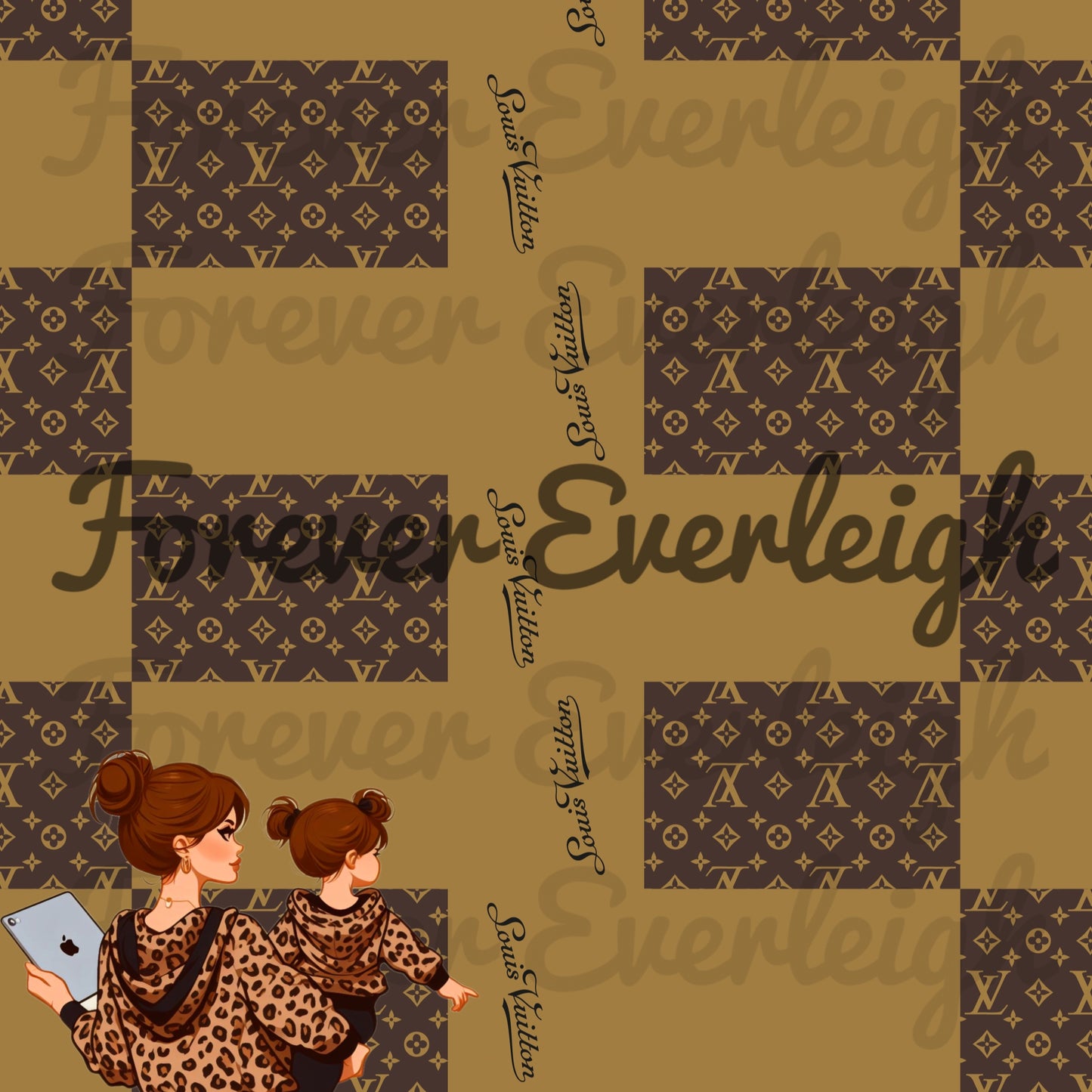 Boujee 2 tone 21-1 panel