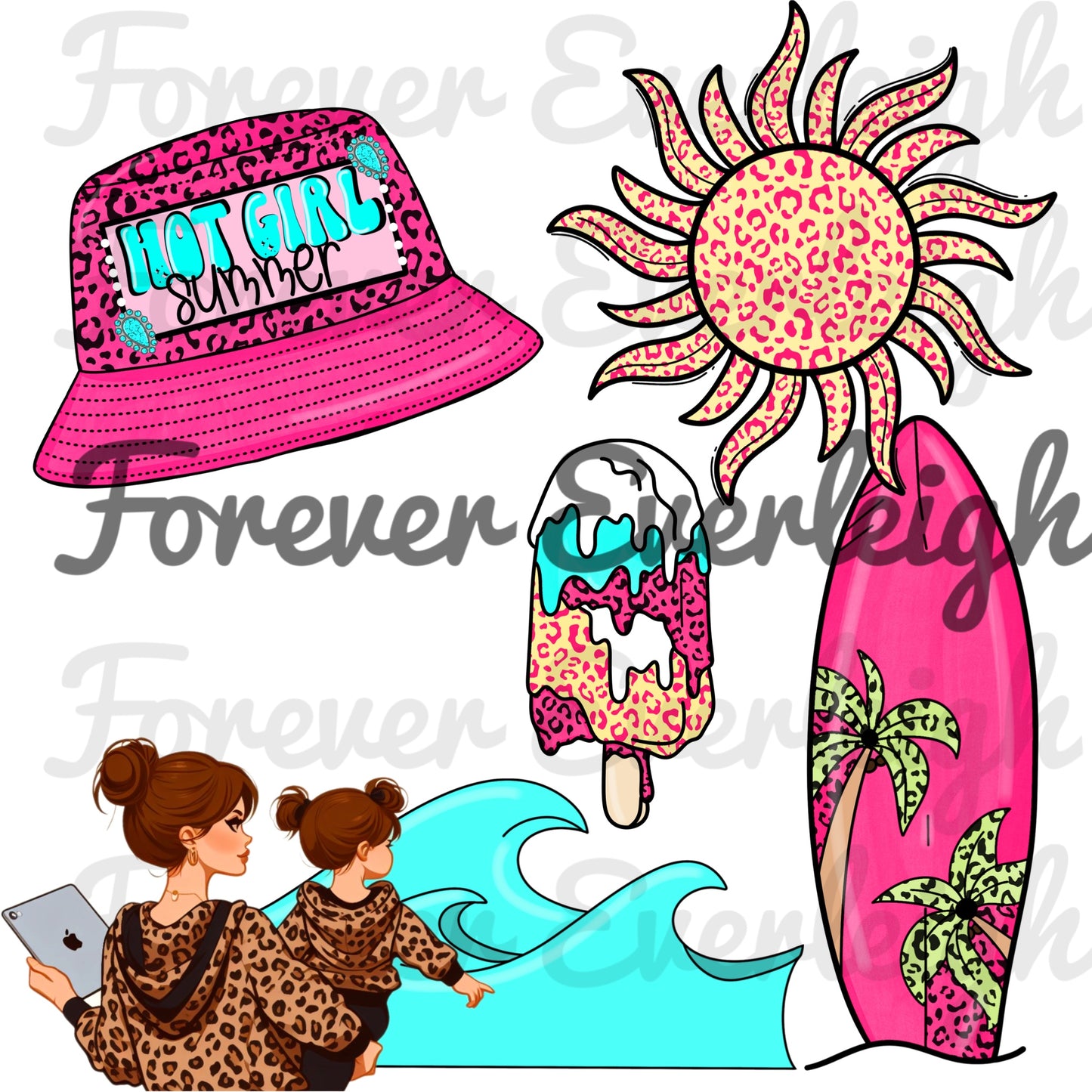 Summer Clip art bundle