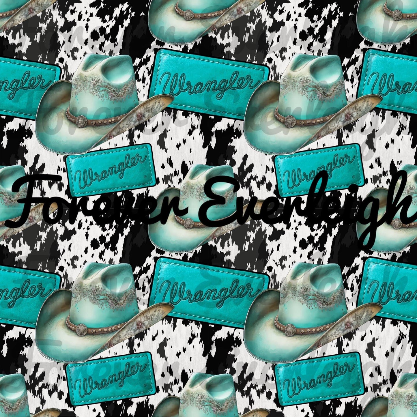 Blue collar cowgirl hat