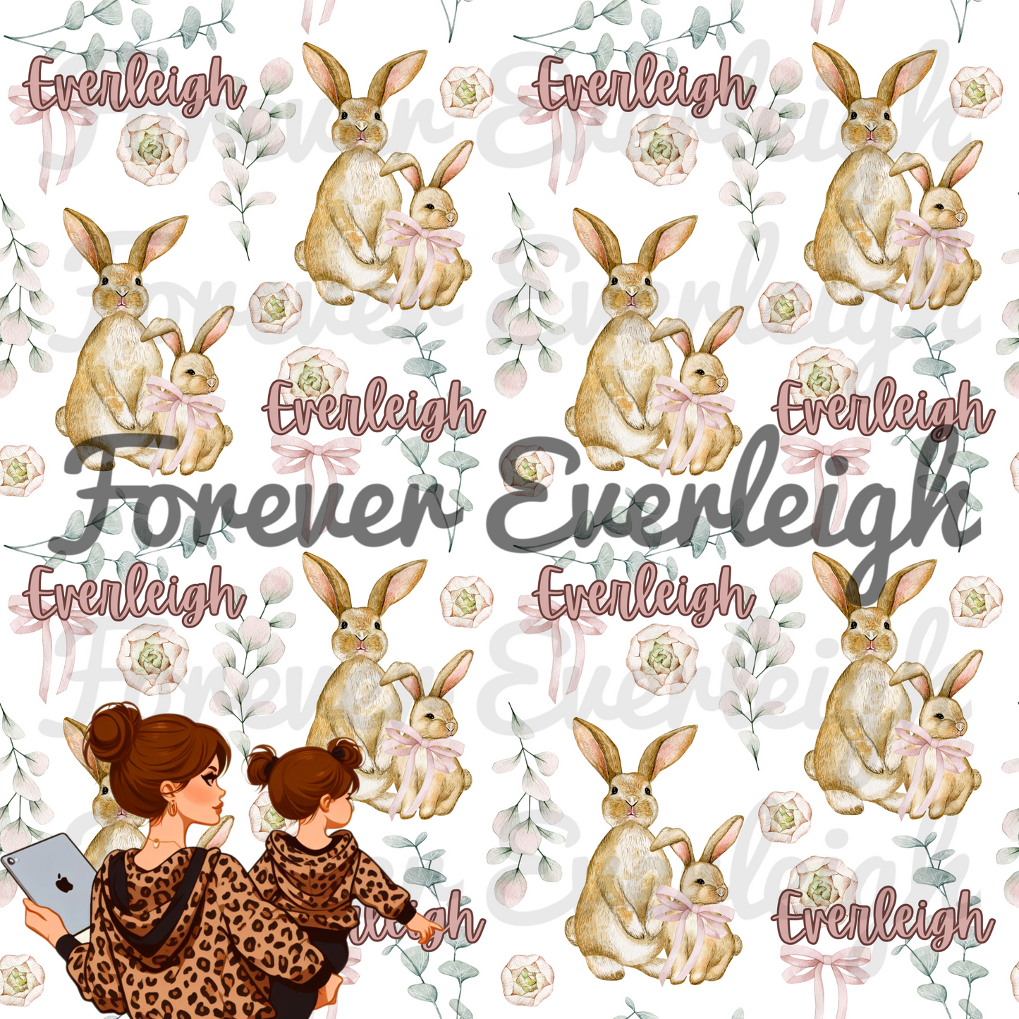 Easter editable name