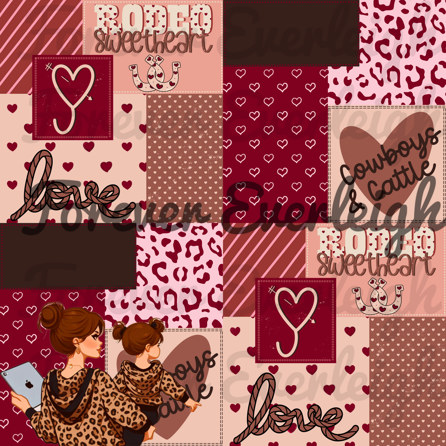 Valentine patchwork