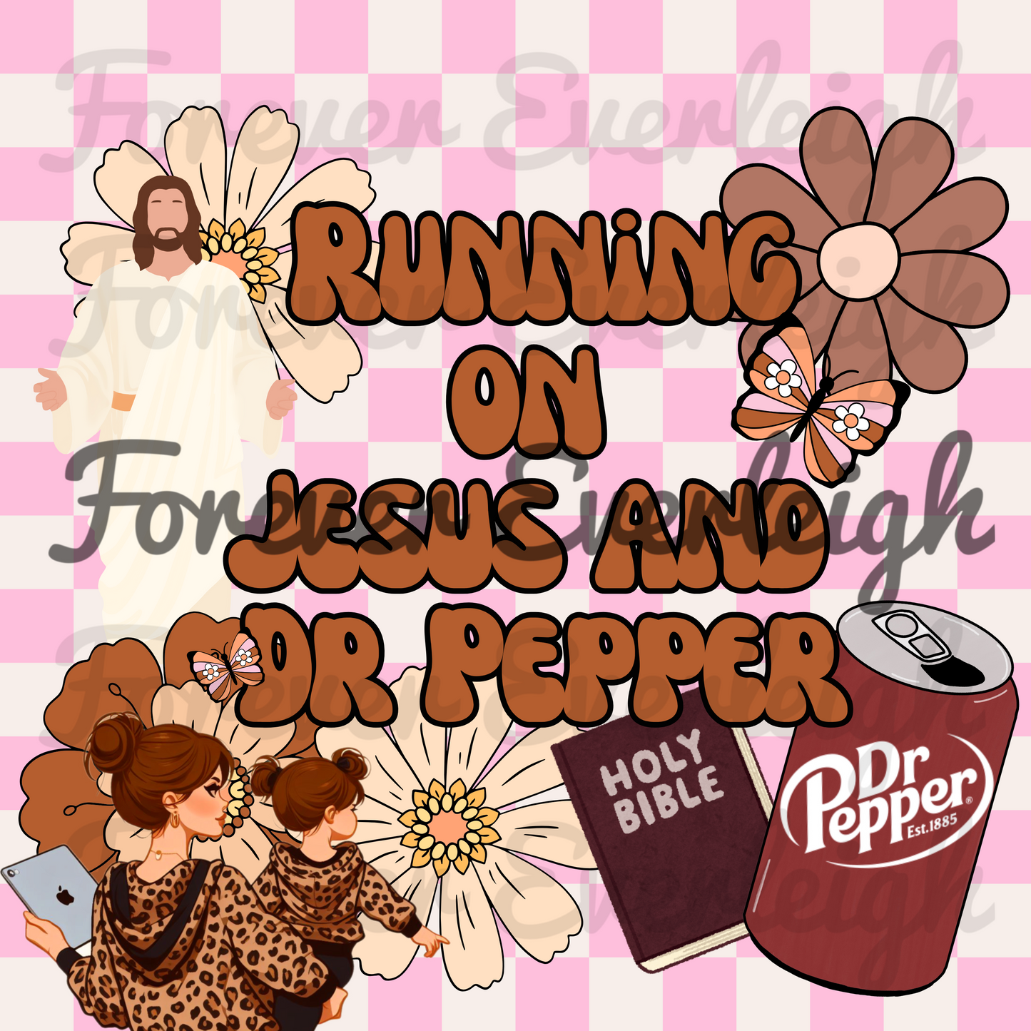 Running on Jesus PNG