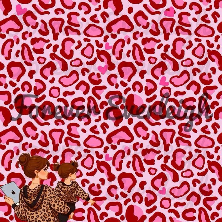 Pink animal print