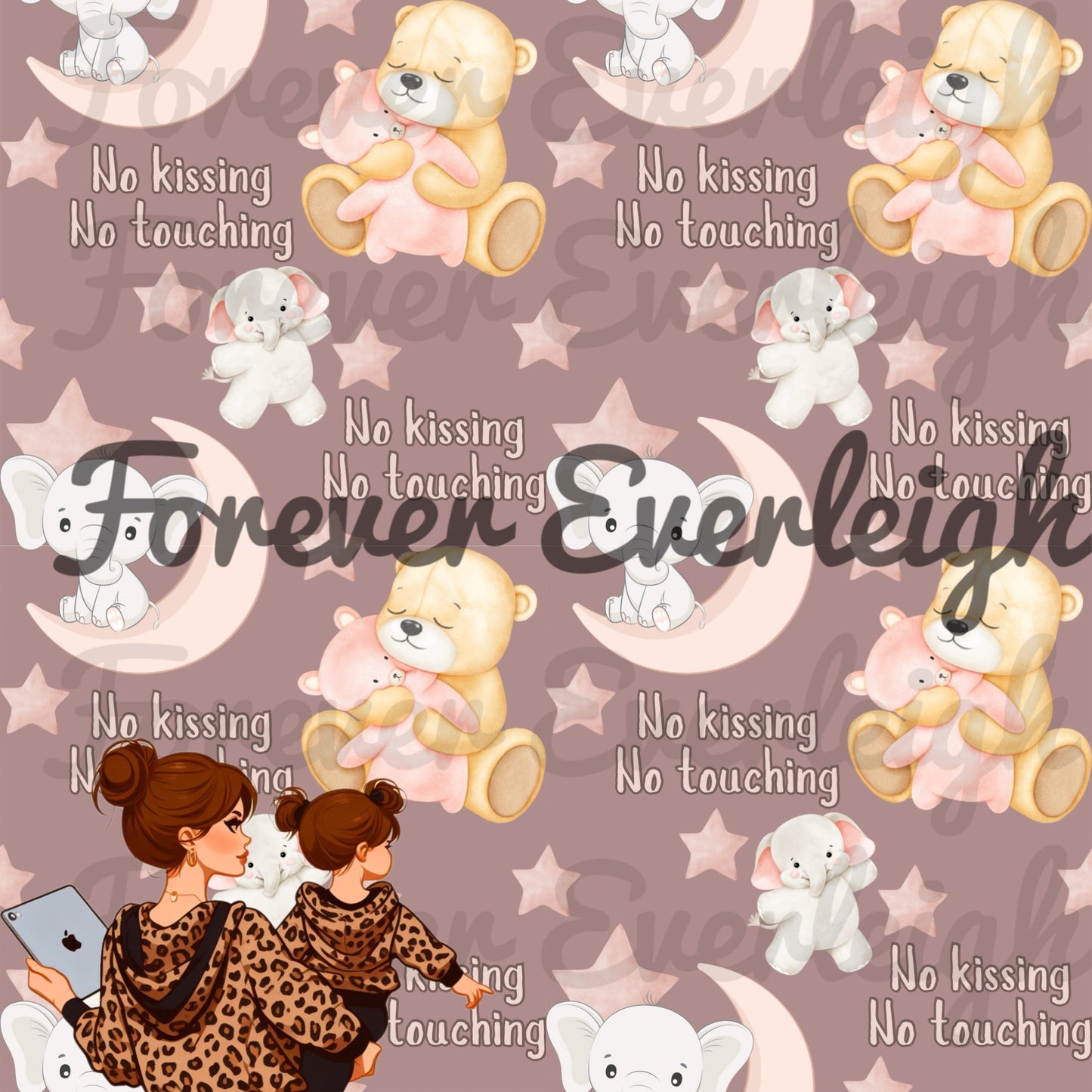 No kissing no touching