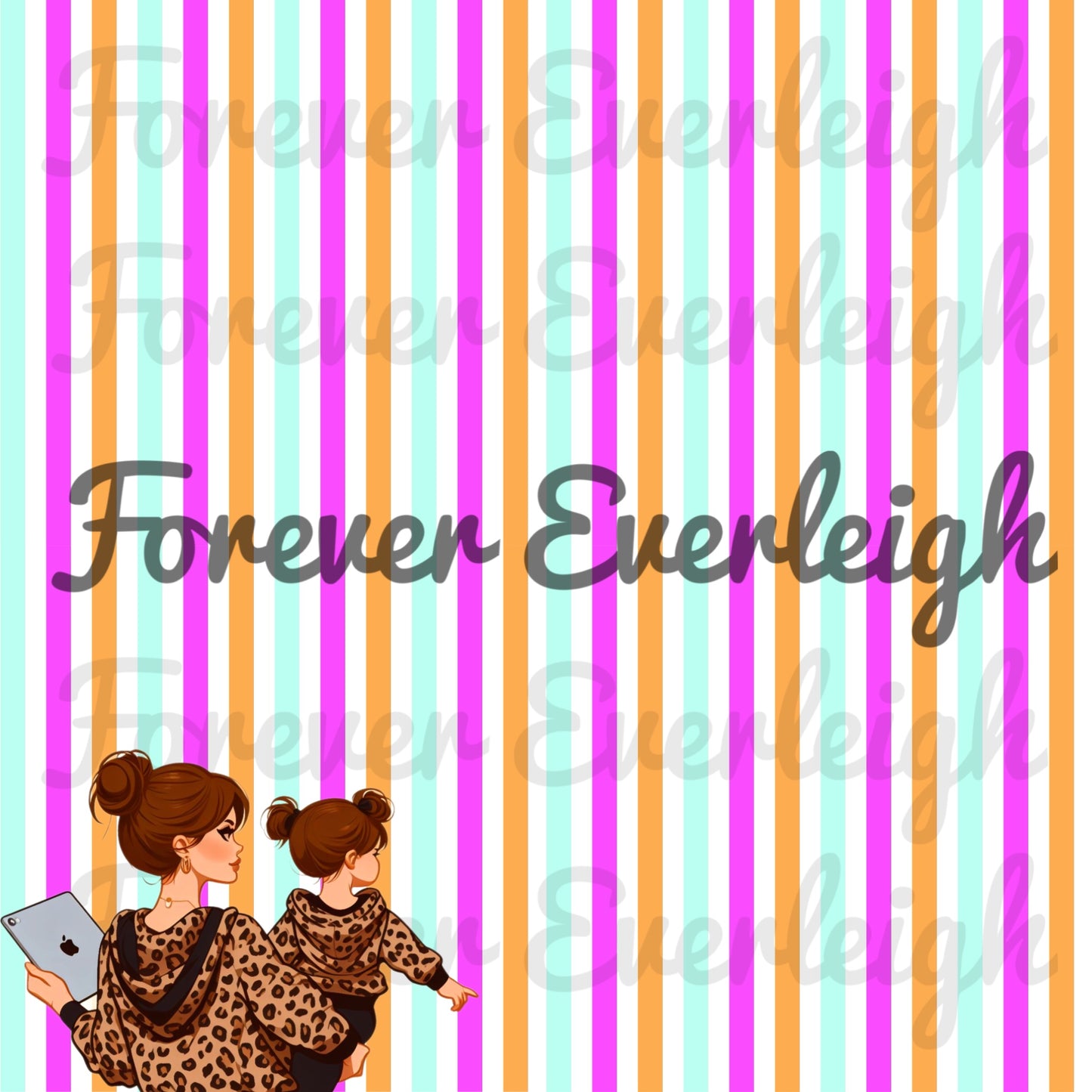 Summer coordinating stripes