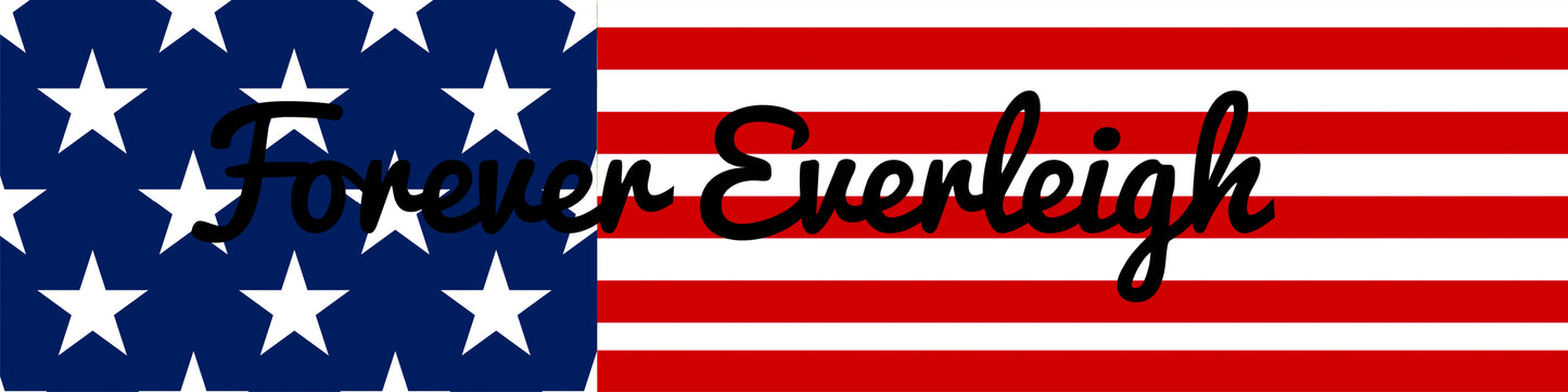 4th of July two tone 21-1 panel