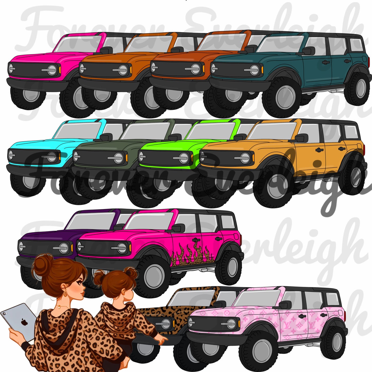 Bronco Clipart