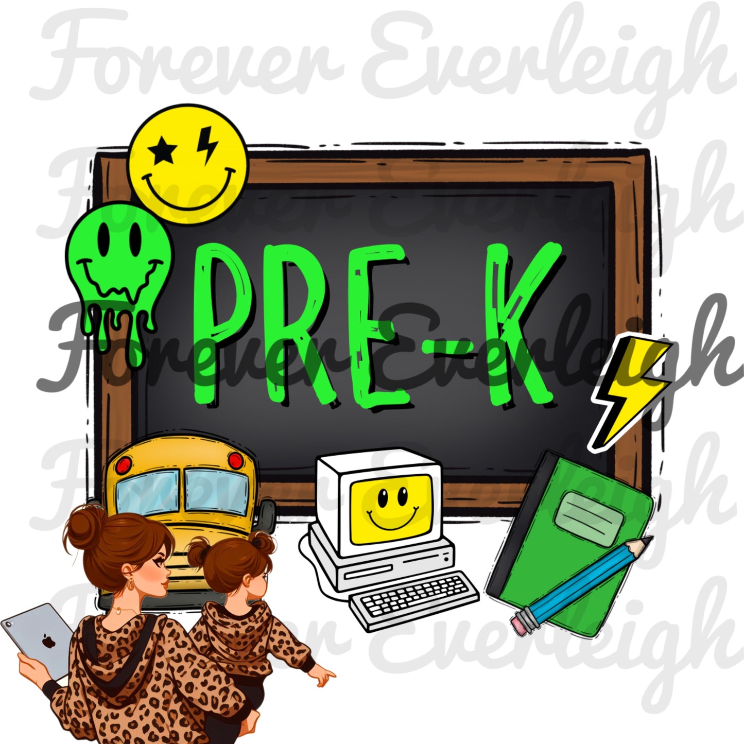 Prek-5th grade PNG bundle