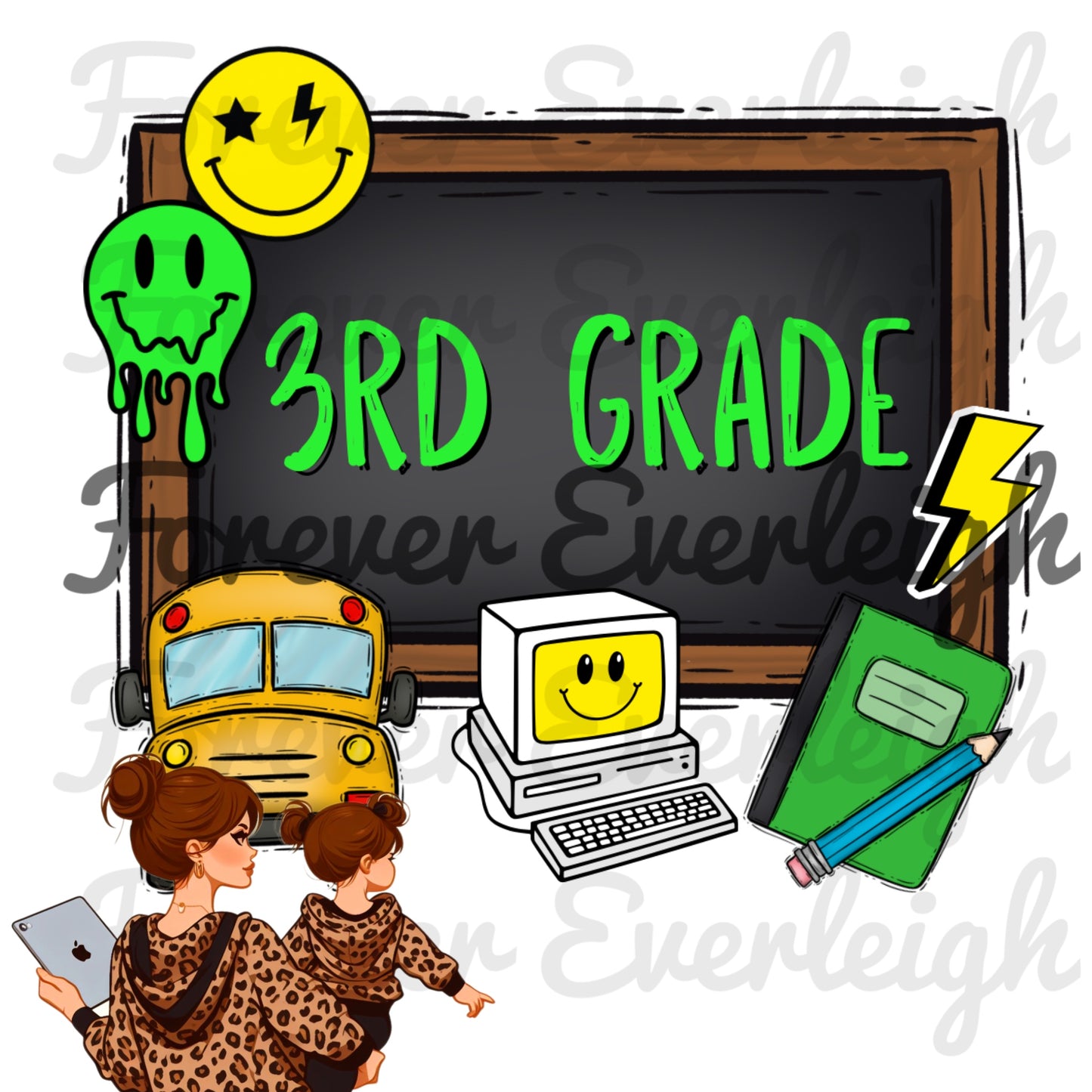 Prek-5th grade PNG bundle