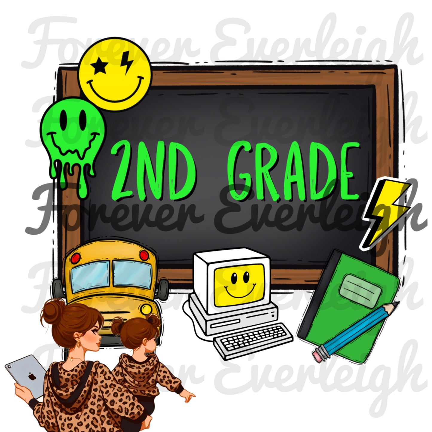 Prek-5th grade PNG bundle