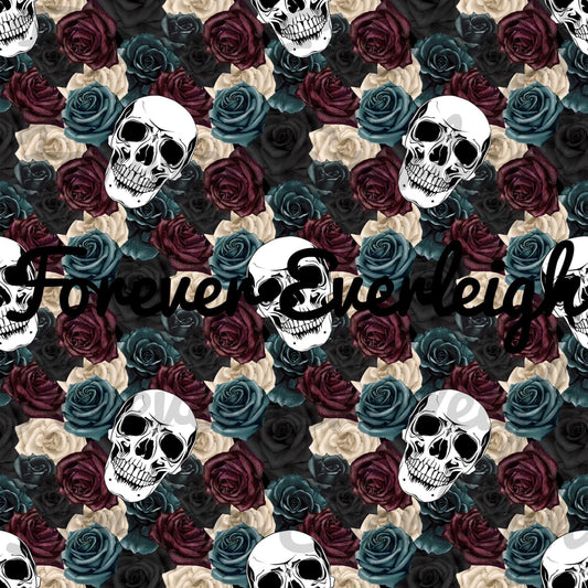 Skull floral