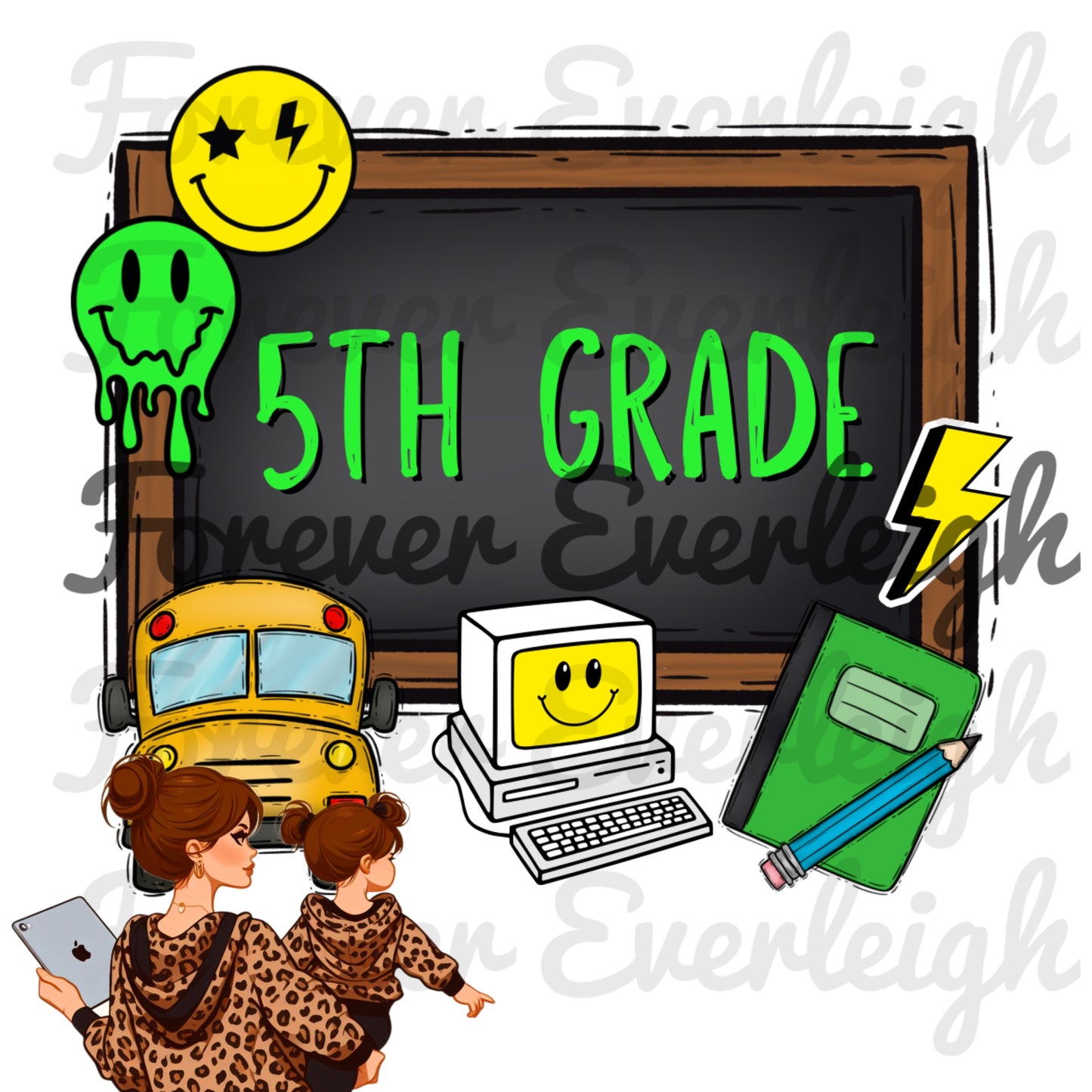 Prek-5th grade PNG bundle