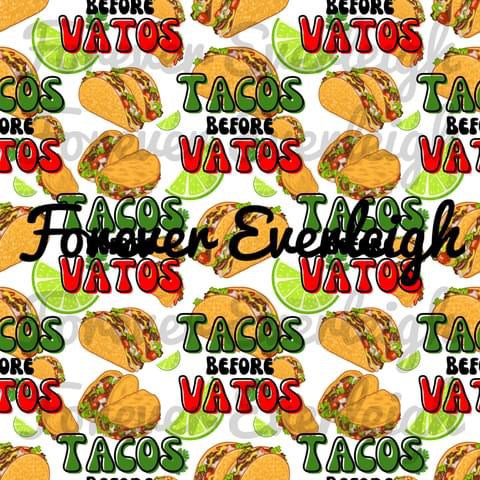 Tacos before Vatos