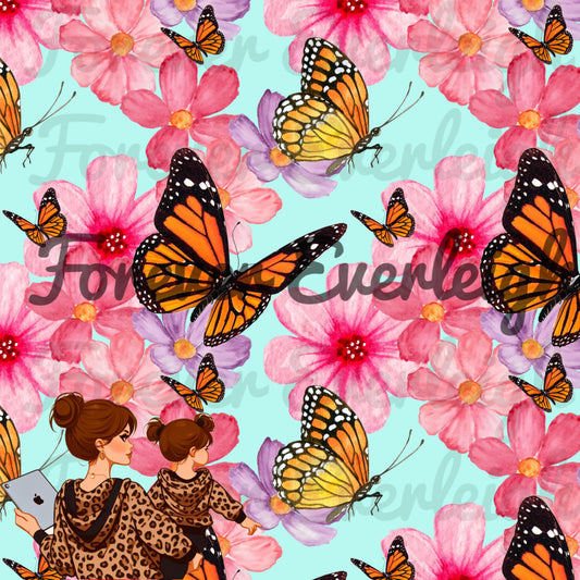 Butterfly floral