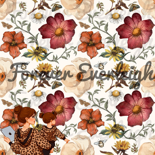 Vintage floral