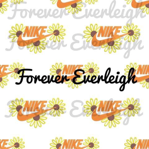 Swoosh sunflower