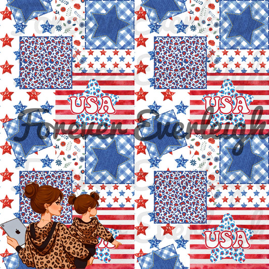 4th of July patchwork