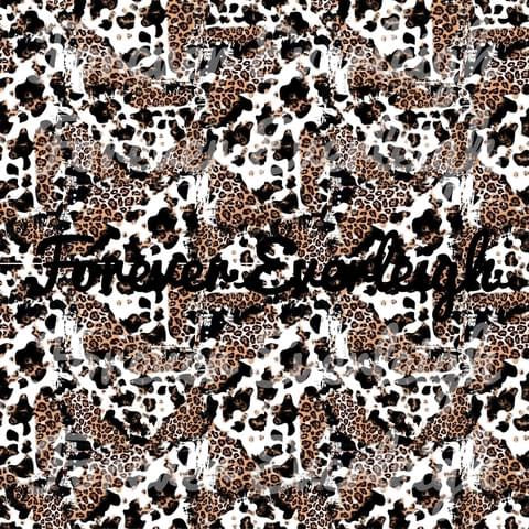 Leopard cow print