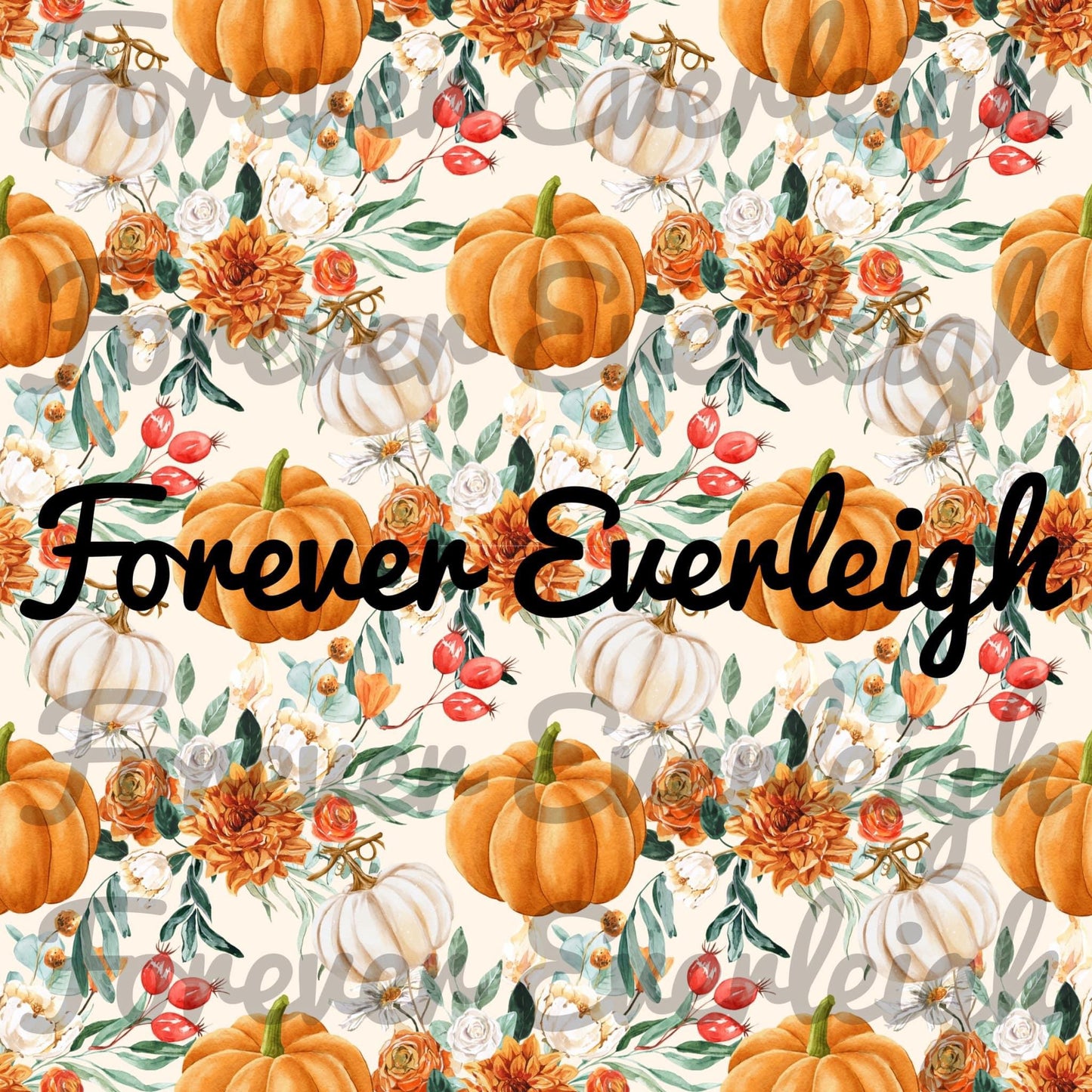 Pumpkin floral