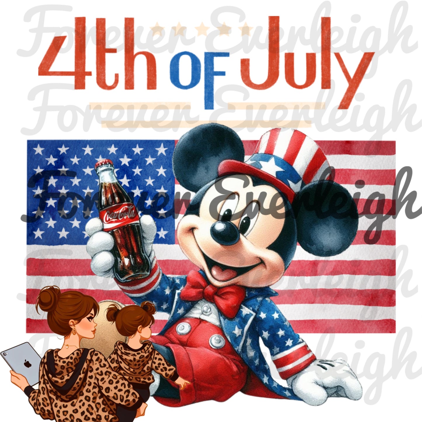 Mouse 4th of July PNG