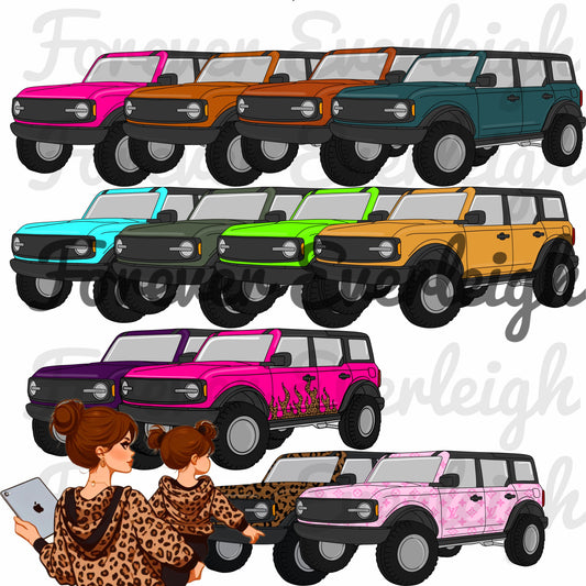 Bronco Clipart