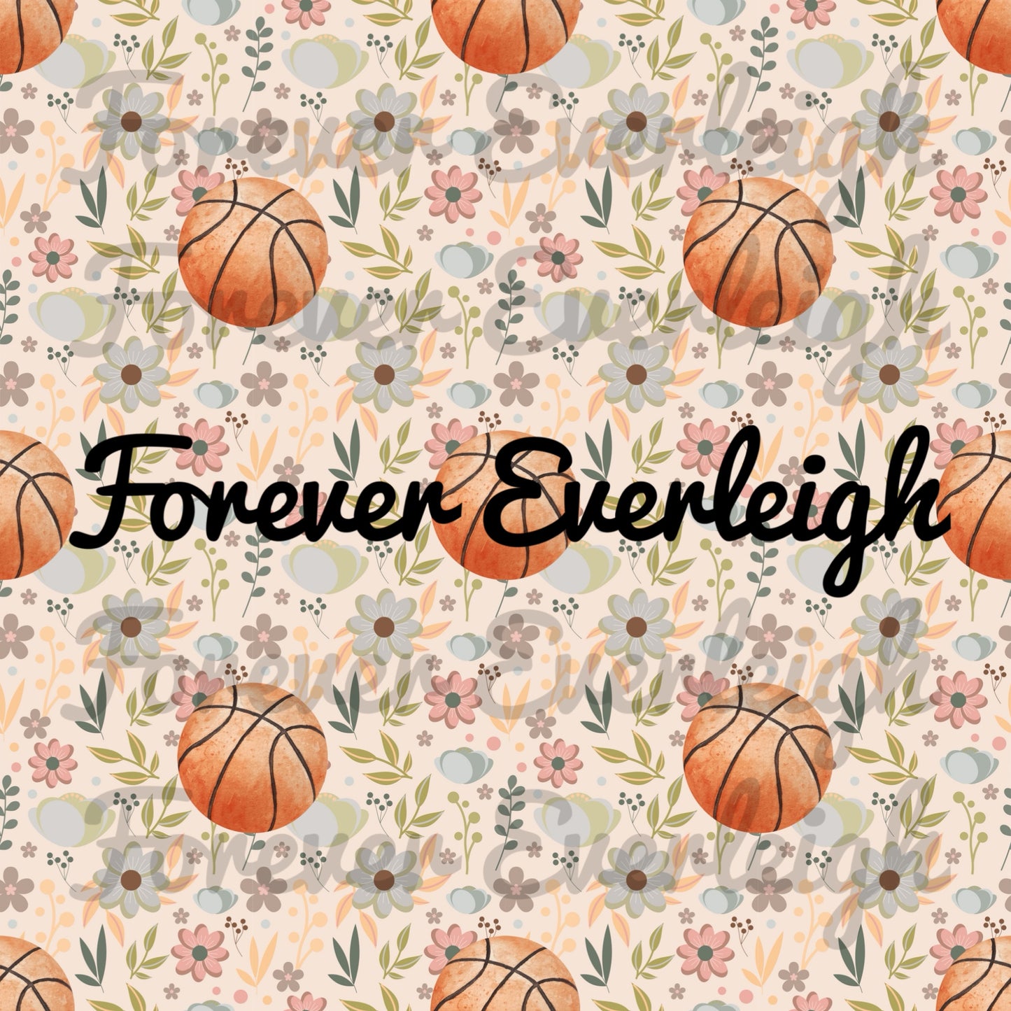 Basketball floral